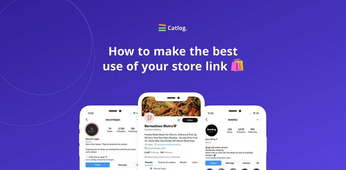 How to make the best use of your Catlog store link 🎮