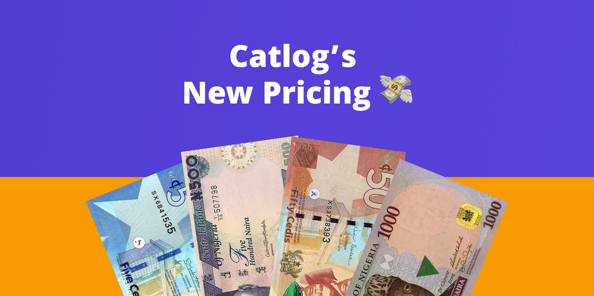 Catlog's New Pricing 💸