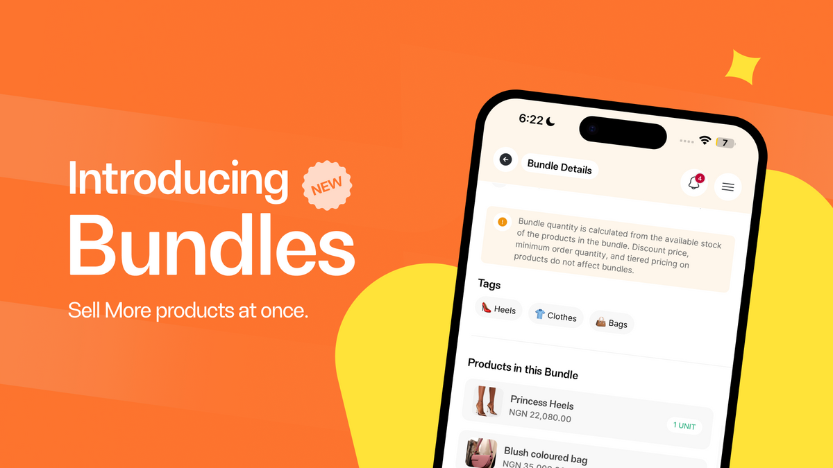 Introducing Bundles - Sell more products at once