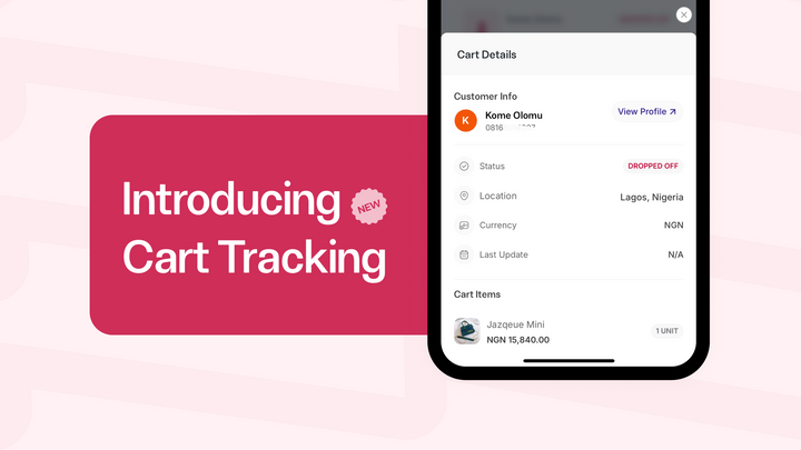 Introducing Cart Tracking 🛒