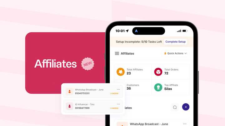Affiliates is Live: Track Where Your Orders Are Coming From
